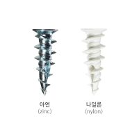 석고앙카 / 헛돌지 않는 월 드릴러 (WallDriller 앙카 - 아연(Zinc) 재질  / 나일론(Nylon) 재질) 